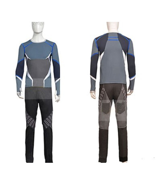 Avengers: Age of Ultron Movie Quicksilver Cosplay Costume Full Set from Avengers
