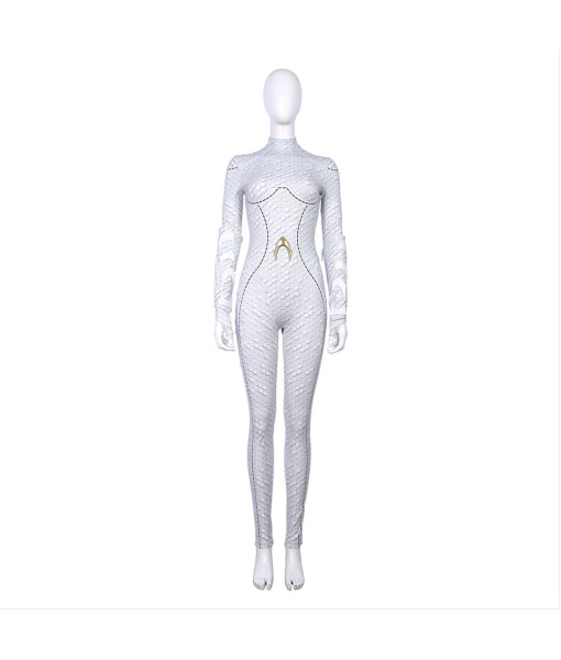 Aquaman 2018 Queen Atlanna Jumpsuit Outfit Cosplay Costume