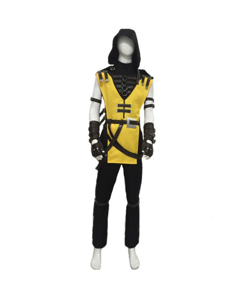 Hanzo Hasashi Mortal Kombat 11 Scorpion Cosplay Costume