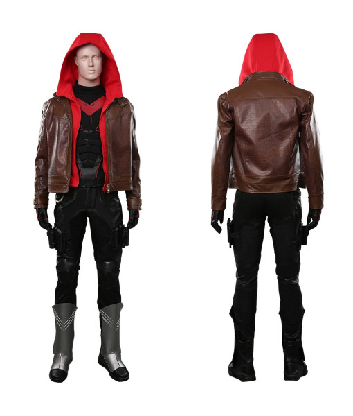 Titans Season 3 Jason Todd/Red Hood Outfit  Halloween Carnival Costume Cosplay Costume