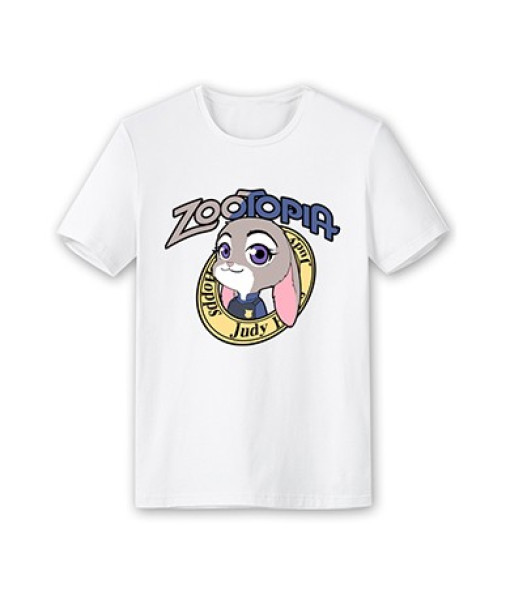 Rabbit Judy Zootopia T-shirt Cosplay Costume