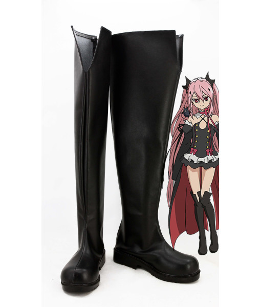 Krul Tepes Seraph of the End Boots Cosplay Shoes