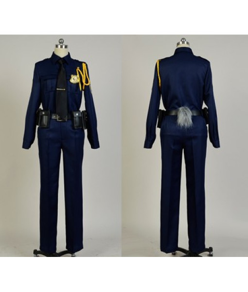 Rabbit Judy Zootopia Police Uniform Cosplay Costume