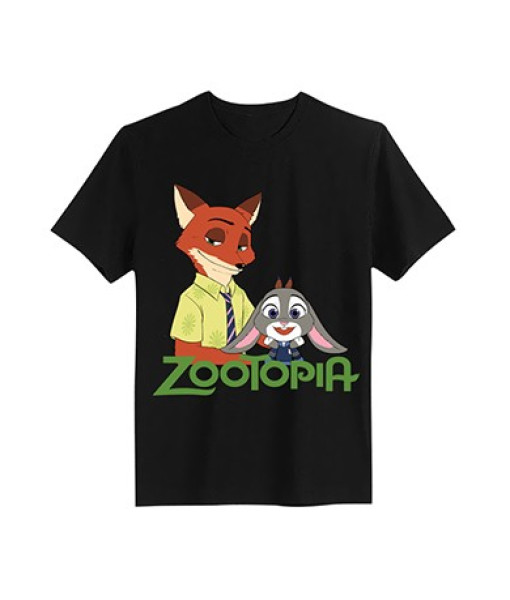 Judy and Nick Zootopia T-shirt Cosplay Costume
