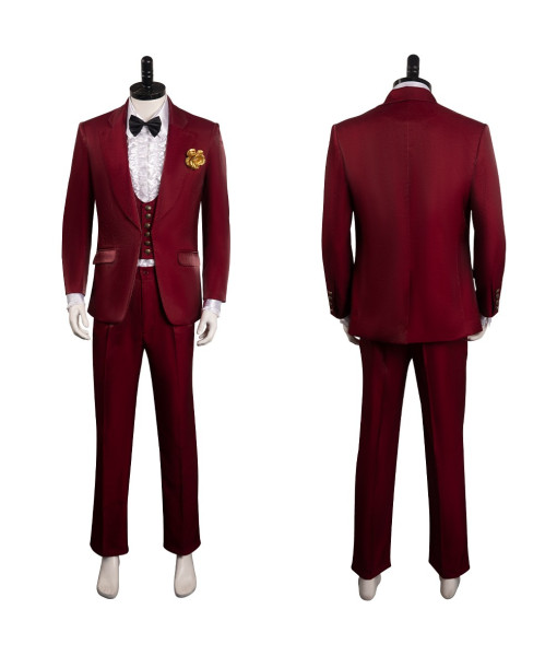 Beetlejuice 2 Betelgeuse Red Wedding Outfit Halloween Cosplay Costume
