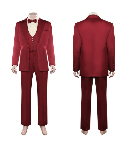 Betelgeuse Beetlejuice Suit Red Version Halloween Cosplay Costume
