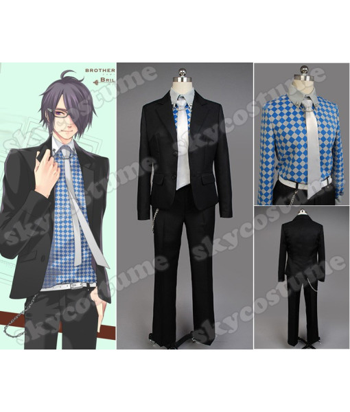 Brothers Conflict Azusa Asahina Uniform Cosplay Costume Custom-Made from Brothers Confiict