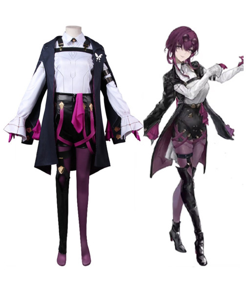 Kafka Honkai: Star Rail Outfit Halloween Cosplay Costume