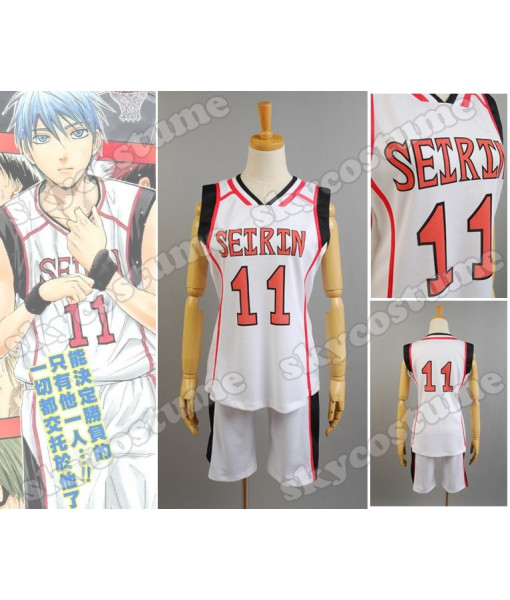 Kuroko no basuke Tetsuya Kuroko Cosplay Costume Jersey - Comic Versionn from Kuroko's Basketball