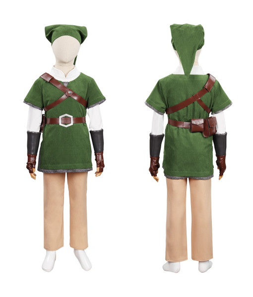 Link The Legend of Zelda Kids Halloween Cosplay Costume