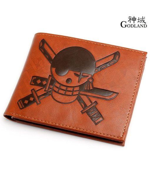 One Piece Pu leather Luffy Logo Wallet Purse