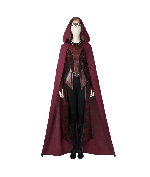 Scarlet Witch/Wanda Doctor Strange in the Multiverse of Madness Outfits Halloween Cosplay Costume