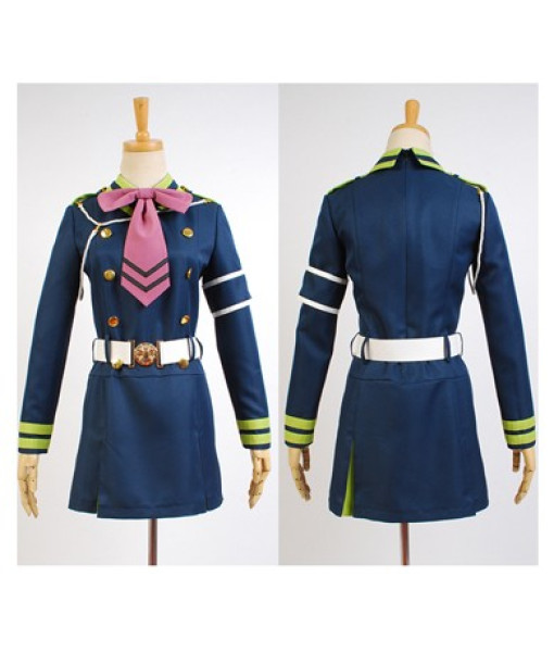 Seraph of the End Shinoa Hīragi Uniform Dress Cosplay Costume from Seraph of the End