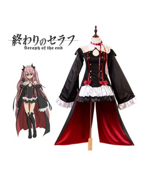 Seraph of the End Vampires Krul Tepes Uniform Cosplay Costume from Seraph of the End