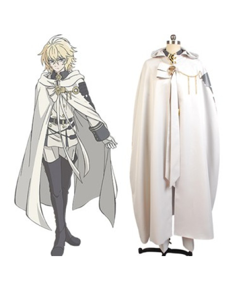 Seraph of the End Vampires Mikaela Hyakuya Uniform Outfit Cosplay Costume