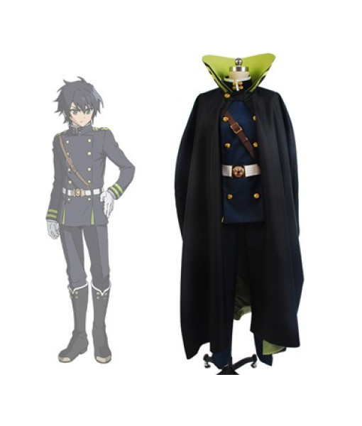 Seraph of the End Yūichirō Hyakuya Uniform Outfit Cosplay Costume from Seraph of the End