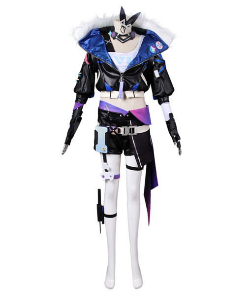 Silver Wolf Honkai: Star Rail Outfit Halloween Cosplay Costume