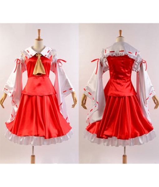 Touhou Project Reimu Hakurei Dress Cosplay Costume from Touhou Project
