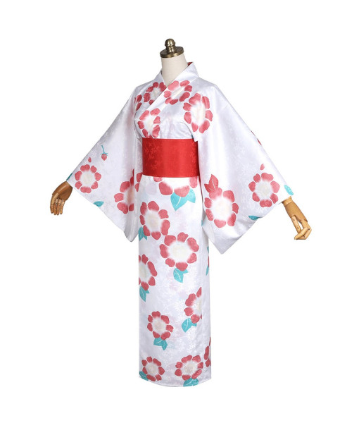 Ushio Kofune Summer Time Rendering Kimono Halloween Cosplay Costume