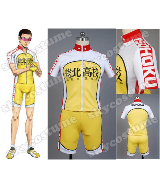 Yowamushi Pedal High School Bike Sporting Racing Suits Cosplay Costume