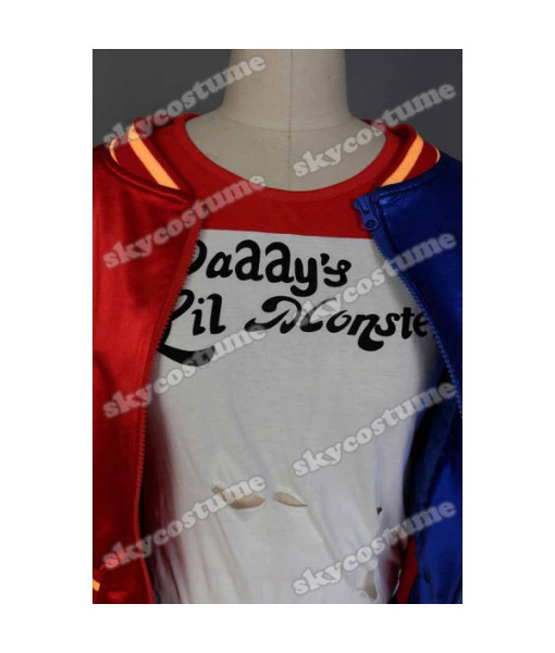 DC Comics Suicide Squad Harley Quinn Cosplay Costume from Suicide Squad