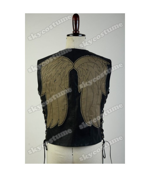 Daryl Dixon The Walking Dead Vest Halloween Cosplay Costume