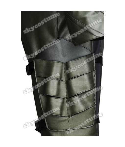 Arrow 5 Green Arrow Season 5 S5 Oliver Queen Cosplay Costume Outfit Harness Suit Uniform
