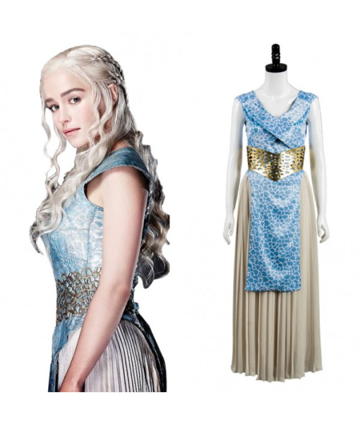Daenerys GOT Game of Thrones Targaryen Dany Dress Cosplay Costume