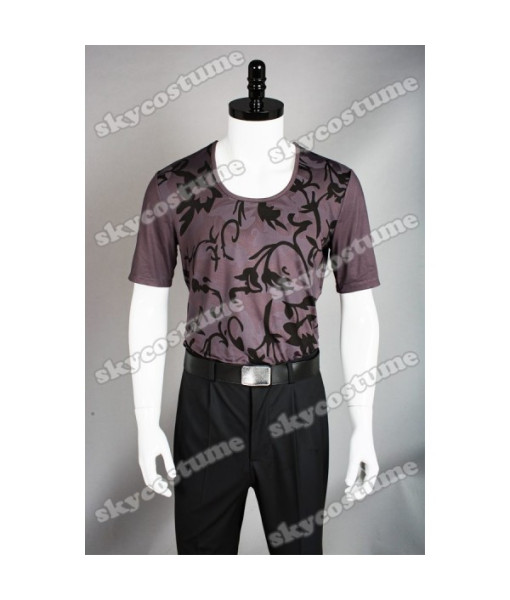 King of Fighters XIV KOF 14 Iori Cosplay Costume Outfit Uniform Suit Shirt Coat