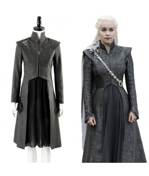 Daenerys Targaryen GOT Game of Thrones Season 7 Outfit Cosplay Costume