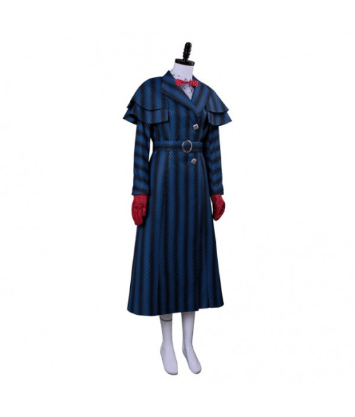 Mary Poppins Returns (2018) Mary Poppins Cosplay Costume