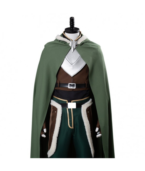 Men Fantasy Ranger Green Cloak Amor Soilder Role Play Halloween Costume