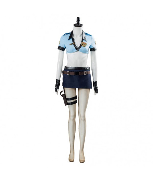 Jill Valentine Resident Evil 3 Remake Uniform Outfit Halloween Carnival Costume Cosplay Costume