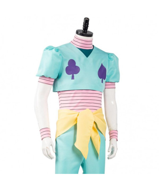 Hisoka Hunter x Hunter Top Pants Outfit Halloween Carnival Suit Cosplay Costume