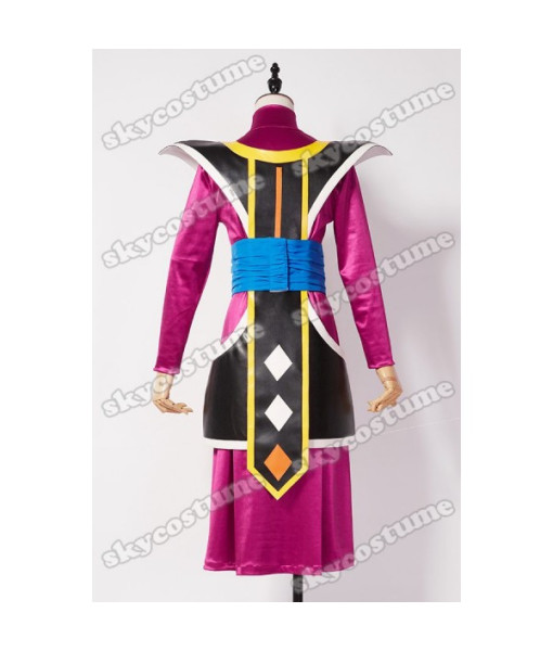Whis DBZ Dragon ball Attendant of God of Destruction Outfit Cosplay Costume