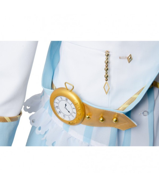 You Watanabe Love Live! Aqours Wonderland Alice Cosplay Costume Maid Suit Dress