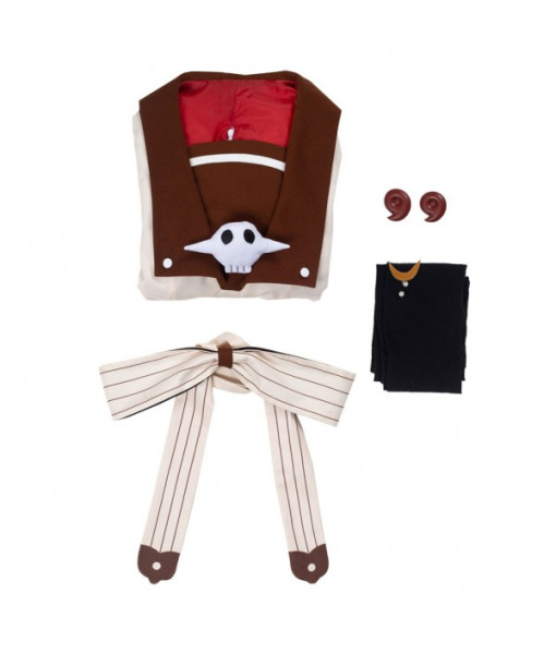 Women White Skeleton Puff Skirt Lolita Dress Halloween Costume