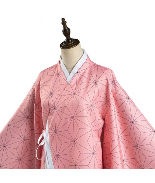 Girl Pink Kimono Coat Halloween Costume
