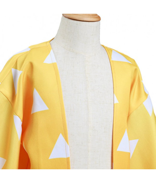 Kids Children Yellow Kimono Coat Halloween Costume