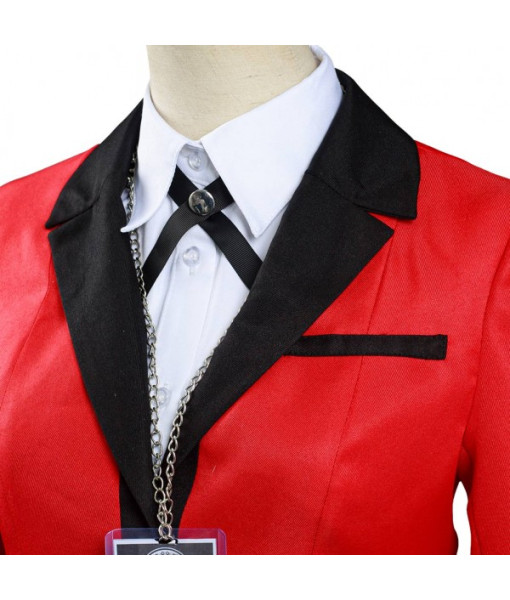 Women Red Suit Skirt School Uniform JK Uniform Halloween Costume