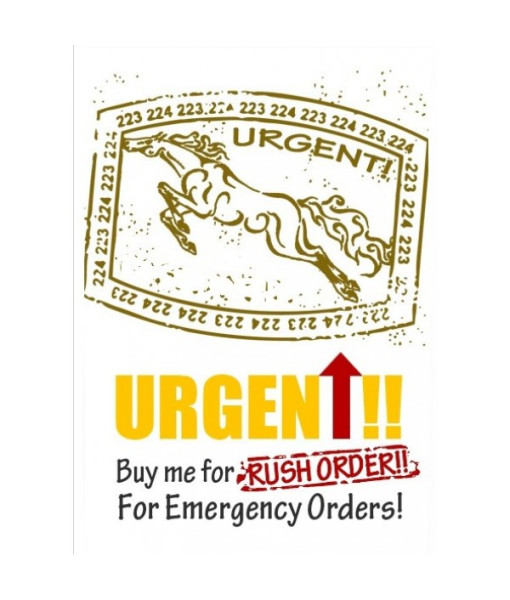Costume Rush Order Charge For Quick Making Service