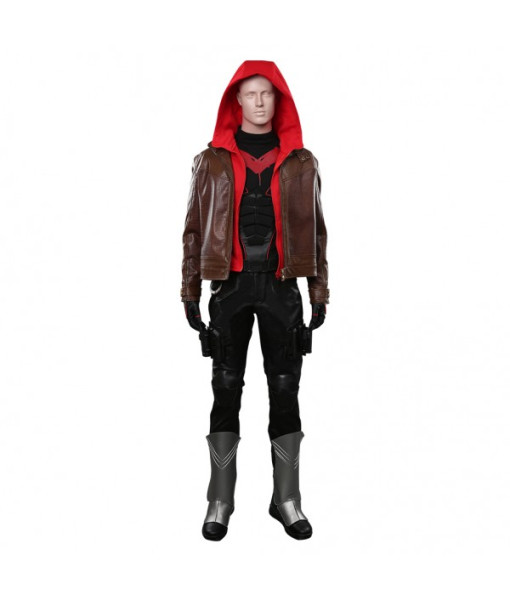 Titans Season 3 Jason Todd/Red Hood Outfit  Halloween Carnival Costume Cosplay Costume