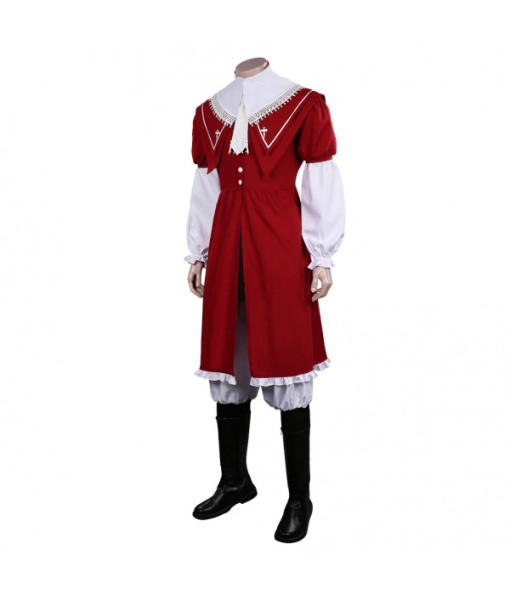  Joshua Rosfield Final Fantasy XIV Opera Cape Outfit Halloween Carnival Cosplay Costume