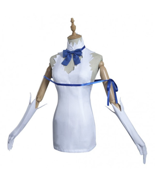 Hestia Is It Wrong to Try to Pick Up Girls in a Dungeon Women Dress Outfit Halloween Carnival Suit Cosplay Costume