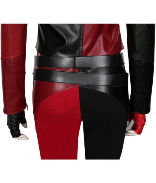 Harleen Quinzel/Harley Quinn The Suicide Squad (2021) Coat Pants Outfit Halloween Cosplay Costume