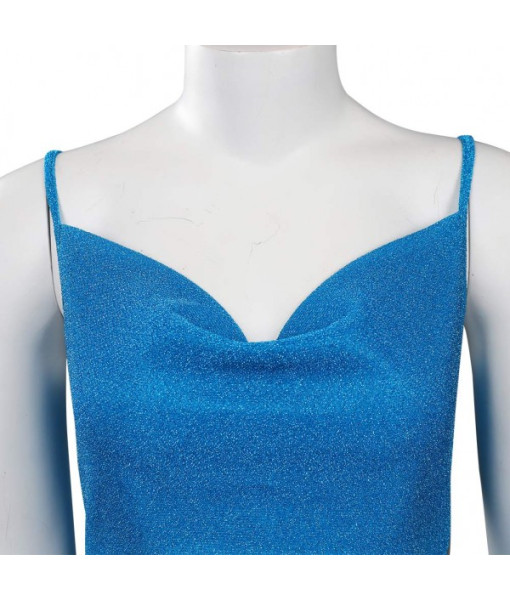 Women 1970s Costume Disco Dress Halloween Cosplay Costume