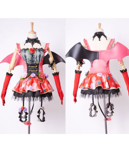 Maki Nishikino Love Live! New UR Little Devil Transformed Uniform Halloween Cosplay Costume