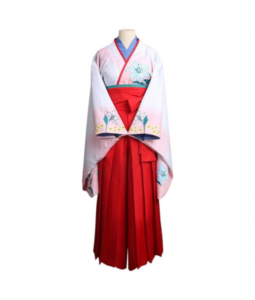 Nishinotoin Yuriko Kakegurui Compulsive Gambler Kimono Cosplay Costume