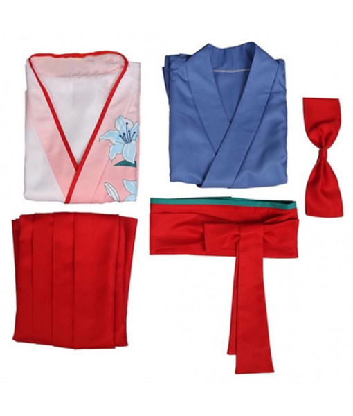 Nishinotoin Yuriko Kakegurui Compulsive Gambler Kimono Cosplay Costume