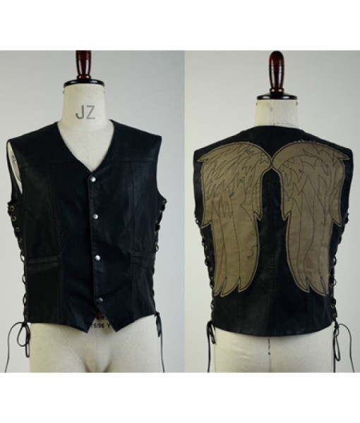 Men Motorcycle Gang Vest Halloween Costume